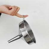 Paslanmaz Çelik 14 Cm Yağ ve Sıvı Hunisi